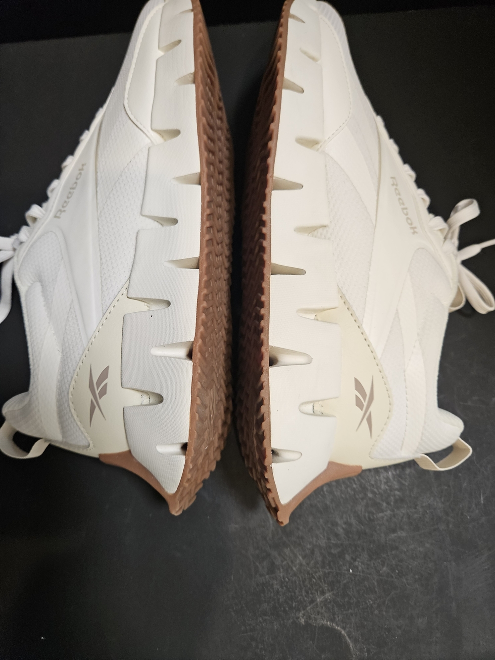Reebok Women's Zig Dynamica Running Shoes Size 10 NWOB Cream Beige Sneakers - Picture 8 of 16